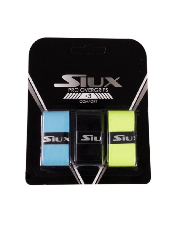 Siux Pro X3 Smooth Overgrips Blister |SIUX |Overgrips