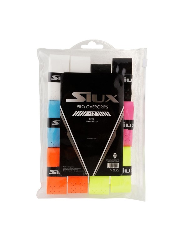 Siux Pro X12 Overgrips Tasche Verschiedene Farben