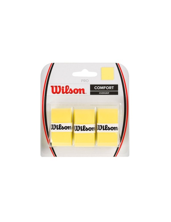 Wilson Pro Overgrip Yellow |WILSON |Overgrips