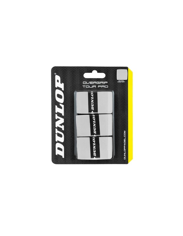 Dunlop Tour Pro White Overgrip |DUNLOP |Overgrips