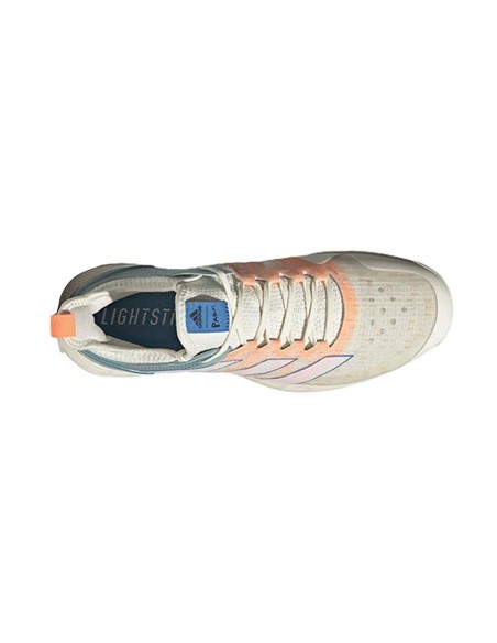 Adidas Adizero Ubersonic 4 Bleu Beige Gx9623 |ADIDAS |Chaussures de padel ADIDAS