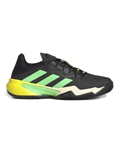 Adidas Barricade Clay Nero Verde Gy1435 |ADIDAS |Scarpe da padel ADIDAS