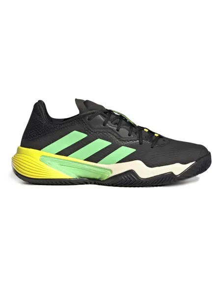 Adidas Barricade Clay Nero Verde Gy1435 |ADIDAS |Scarpe da padel ADIDAS