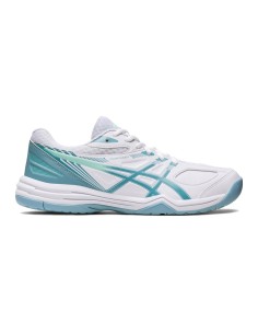 Asics Court Slide Blanc Bleu Femme 21042A149 104 |ASICS |Chaussures de padel ASICS