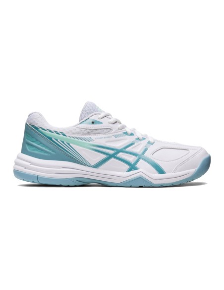 Asics Court Slide White Blue Women 21042A149 104 |ASICS |ASICS padel shoes