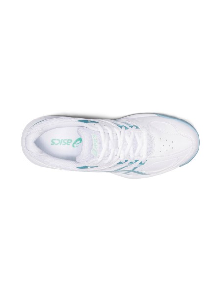 Asics Court Slide Bianco Blu Donna 21042A149 104 |ASICS |Scarpe da padel ASICS