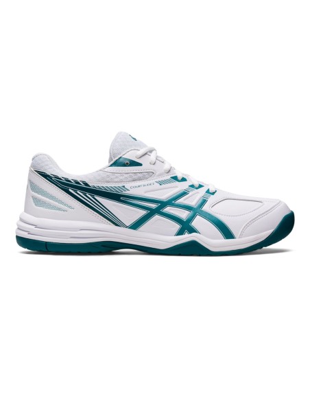 Asics Court Slide Blanco Verde 21041A194 104 |VIBOR-A |Zapatillas pádel ASICS