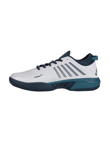 Kswiss Hypercourt Supreme Bianco Blu 06615141 |K SWISS |Scarpe da padel K-Swiss