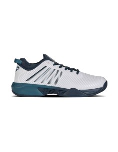 Kswiss Hypercourt Supreme Blanc Bleu 06615141 |K SWISS |Chaussures de padel K-Swiss