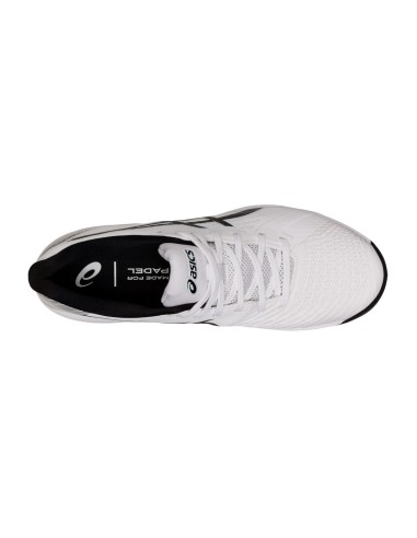 Asics Solution Swift Ff Padel Blanco Negro 1041A314 100 |ASICS |Zapatillas pádel ASICS