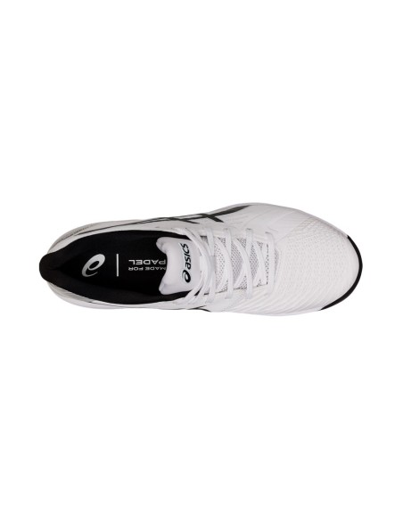 Asics Solution Swift Ff Padel Bianco Nero 1041A314 100 |ASICS |Scarpe da padel ASICS