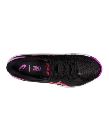 Asics Solution Swift Ff Padel Nero Rosa Donna 1042A204 001 |ASICS |Scarpe da padel ASICS Asics Solution Swift Ff Padel Nero Rosa Donna 1042A204 001 |ASICS |Scarpe da padel ASICS