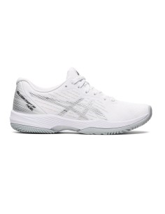 Asics Solution Swift Ff Padel White Silver Women 1042A204 100 |ASICS |ASICS padel shoes