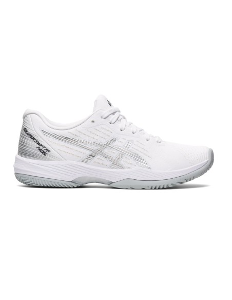 Asics Solution Swift Ff Padel Bianco Argento Donna 1042A204 100 |ASICS |Scarpe da padel ASICS Asics Solution Swift Ff Padel Bianco Argento Donna 1042A204 100 |ASICS |Scarpe da padel ASICS