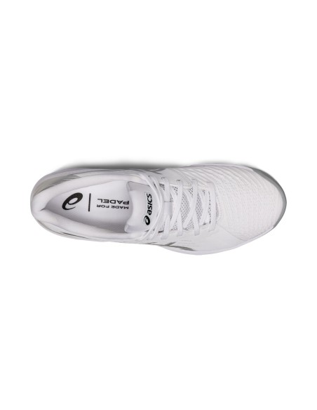 Asics Solution Swift Ff Padel White Silver Women 1042A204 100 |ASICS |ASICS padel shoes