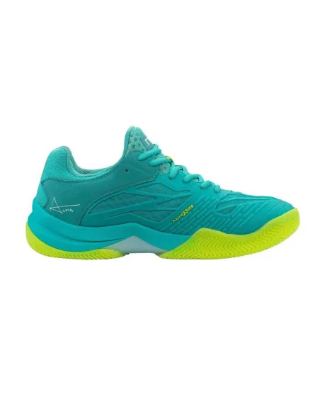 Nox At10 Lux Turchese Giallo Donna Calatluxtlime |NOX |Scarpe da padel NOX