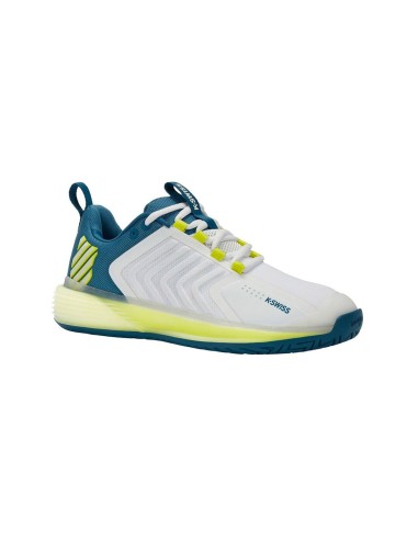 Kswiss Ultrashot 3 Blanco Amarillo 06988136 |K SWISS |Zapatillas de pádel