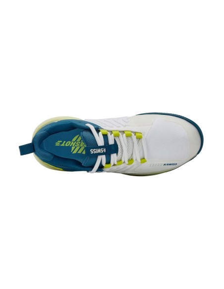 Kswiss Ultrashot 3 Branco Amarelo 06988136 |K SWISS |Sapatilhas de padel