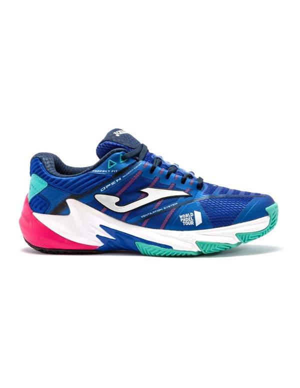 Joma T.OPEN 2204 Bleu Turquoise TOPENW2204 |JOMA |Chaussures de padel JOMA