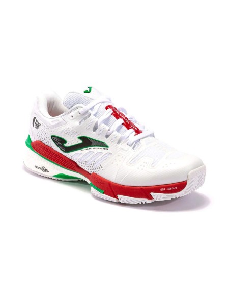 Joma T.slam Homme 2202 Blanc Rouge Tslamw2202Pn |JOMA |Chaussures de padel Joma Joma T.slam Homme 2202 Blanc Rouge Tslamw2202Pn |JOMA |Chaussures de padel Joma
