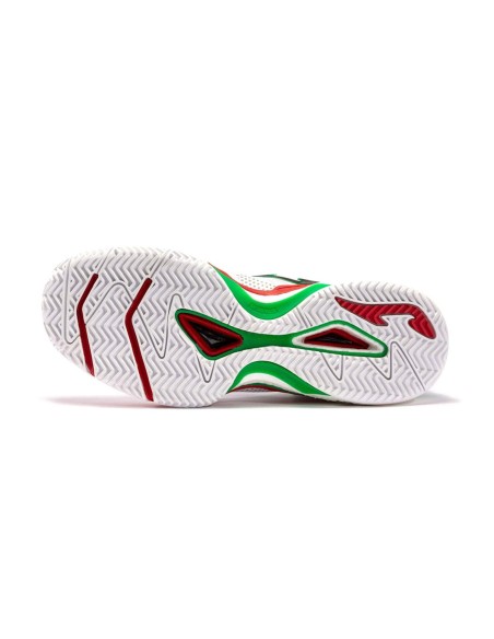 Joma T.slam Uomo 2202 Bianco Rosso Tslamw2202Pn |JOMA |Scarpe da padel Joma