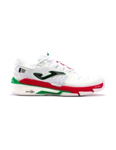 Joma T.slam Homme 2202 Blanc Rouge Tslamw2202Pn |JOMA |Chaussures de padel Joma