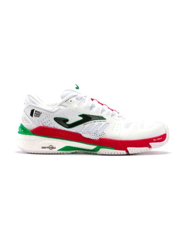 Joma T.SLAM Men 2202 Blanco Rojo TSLAMW2202 |JOMA |Zapatillas pádel JOMA