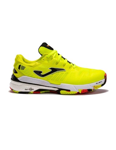 Joma T.SLAM Masculino 2209 Amarelo Preto TSLAMW2209 |JOMA |Sapatilhas de padel JOMA