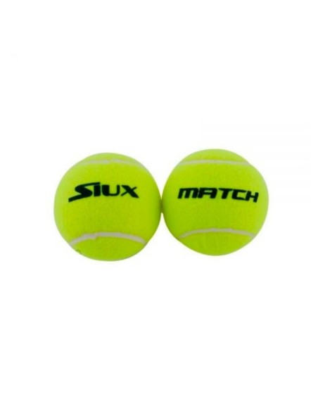Pack 3 Botes Bolas Siux Match |SIUX |Pelotas de pádel