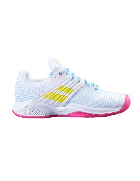 Babolat Propulse Fury Clay Blanc Femme 31S22554 1064 |BABOLAT |Chaussures de padel BABOLAT
