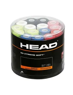 Cube 60 Pcs. Overgrips Head Xtremesoft 285425 Mix |HEAD |Overgrips