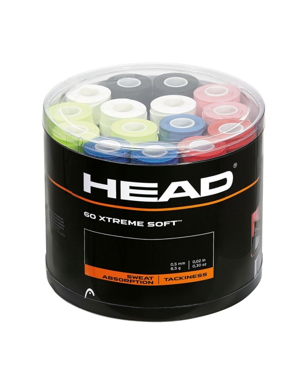 Overgrip Head Xtreme S of t X60 Box White |HEAD |Overgrips