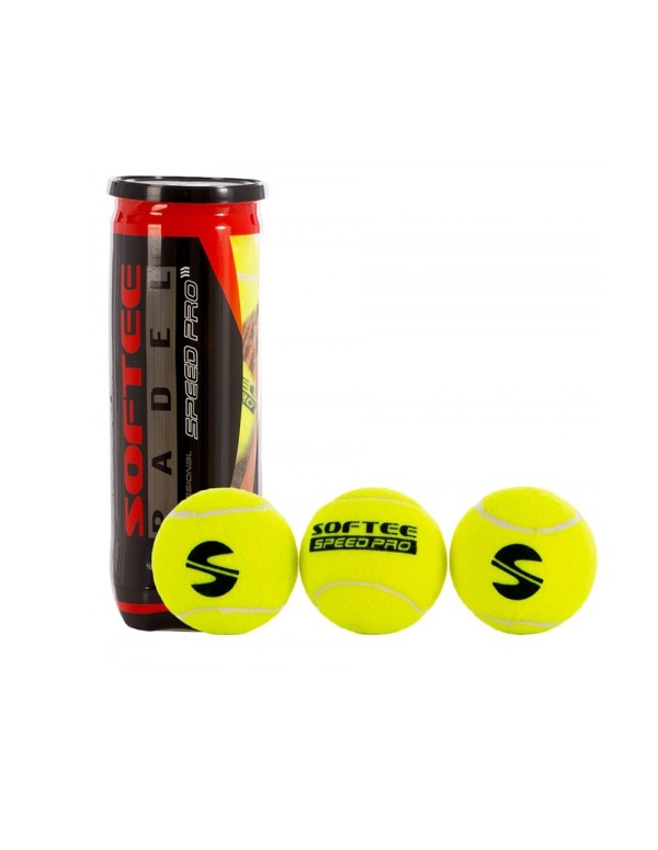 Boite 3 Balles S of t ee Speed Pro |SOFTEE |Balles de padel