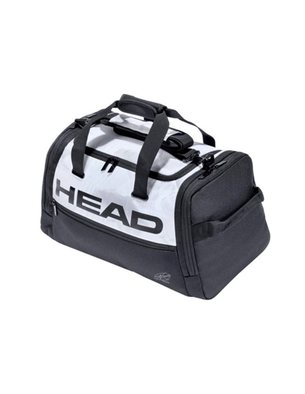 Bolso Head Djokovic Duffle Blanco Negro |HEAD |Paddle bags