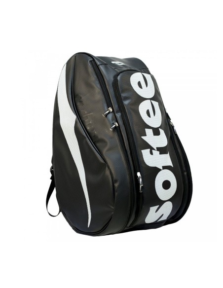 Borsa Padel Softee Carburo Nera |SOFTEE |Portaracchette SOFTEE