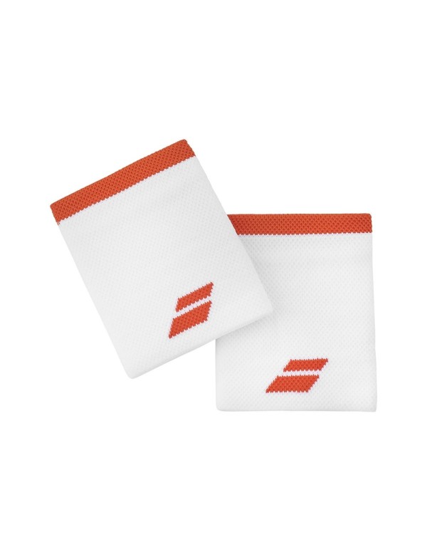 Cinturino Babolat Logo Jumbo bianco rosso |BABOLAT |Braccialetti