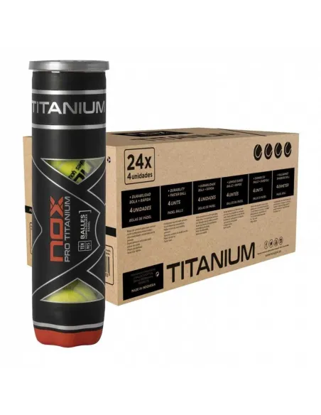 Cassetto Nox 24 Lattine Da 4 Palline Pro Titanium |NOX |Scatole
