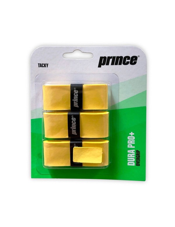 Pack 3 Overgrip Prince Durapro Amarillo |PRINCE |Overgrips