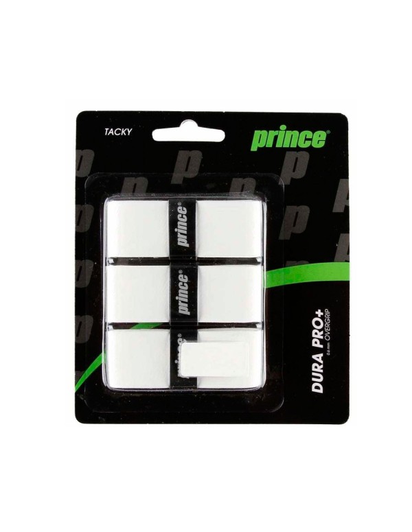 Prince Overgrip Durapro Blister 3 Unidades Blanco |PRINCE |Overgrips