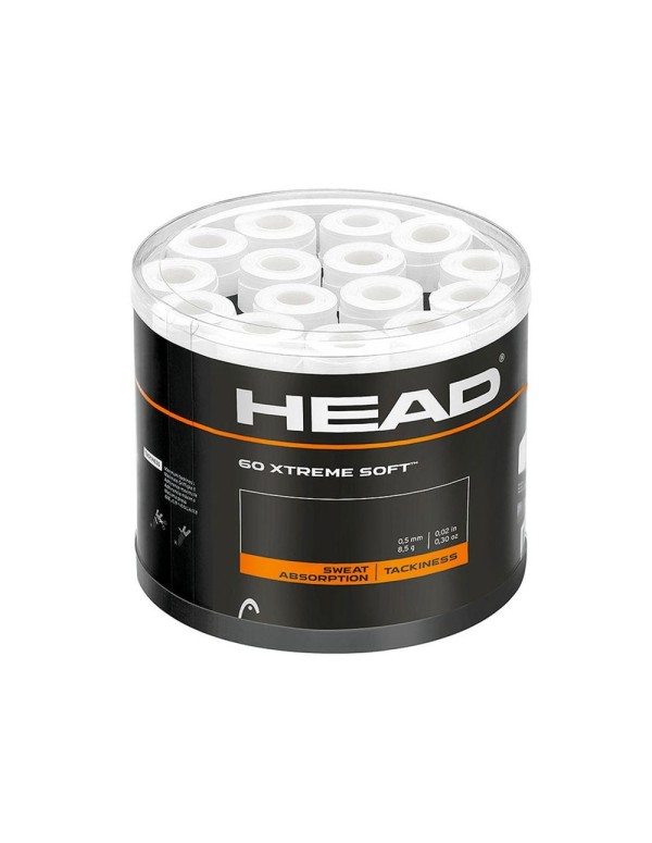Overgrip Head 60 Xtremes of t White |HEAD |Overgrips