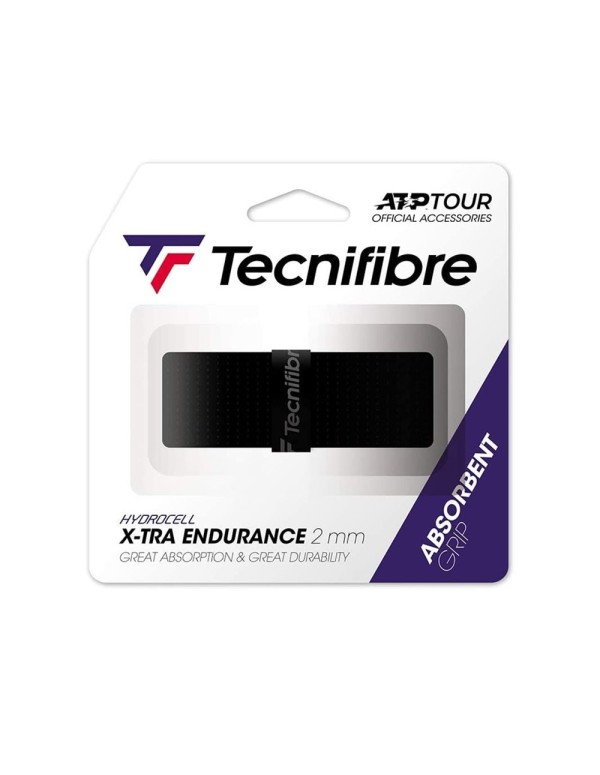 Impugnatura nera Tecnifibre Xtra Endurance |TECNIFIBRE |Overgrip