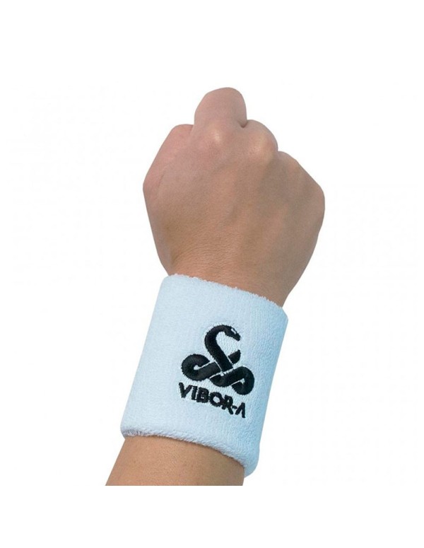 Cinturino con logo nero Vibora bianco |VIBOR-A |Braccialetti