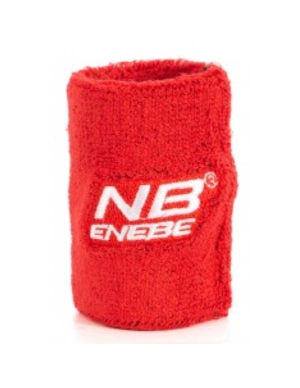 Cinturino bianco con logo rosso Enebe |ENEBE |Braccialetti