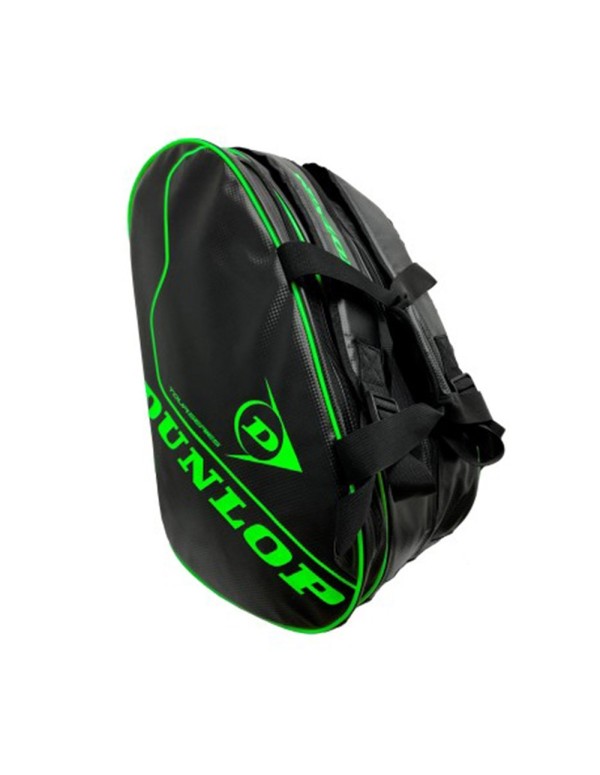 Dunlop Tour Intro Ltd Black Green Padel Bag |DUNLOP |DUNLOP racket bags