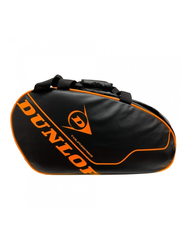 Bolsa Padel Dunlop Tour Intro Ltd preta laranja |DUNLOP |Bolsa raquete DUNLOP