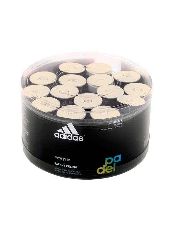 Drum Overgrips Adidas 45 Ud White |ADIDAS |Paddle accessories