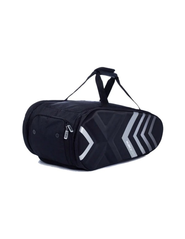 Munich Premium Black Silver Padel Bag |MUNICH |MUNICH padelväskor