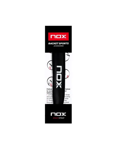 Cordão de luxo Nox Smartstrap preto |NOX |Acessórios de padel