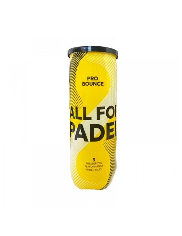 Bote De Bolas All For Padel Pro Bounce |ADIDAS |Pelotas de pádel