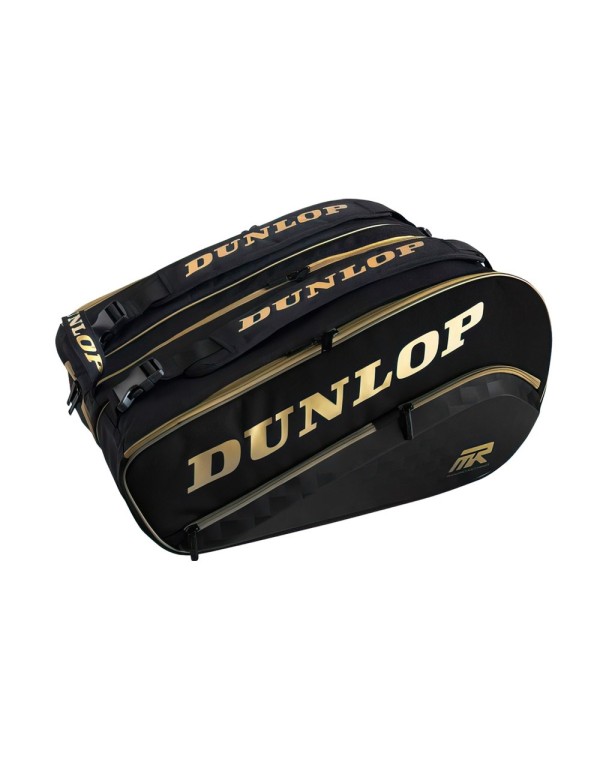 Paletero Dunlop Elite Negro Dorado |DUNLOP |DUNLOP racket bags